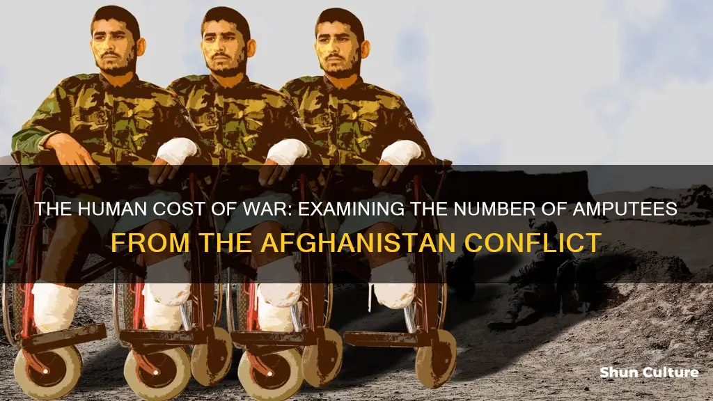 how many amputees from afghanistan war