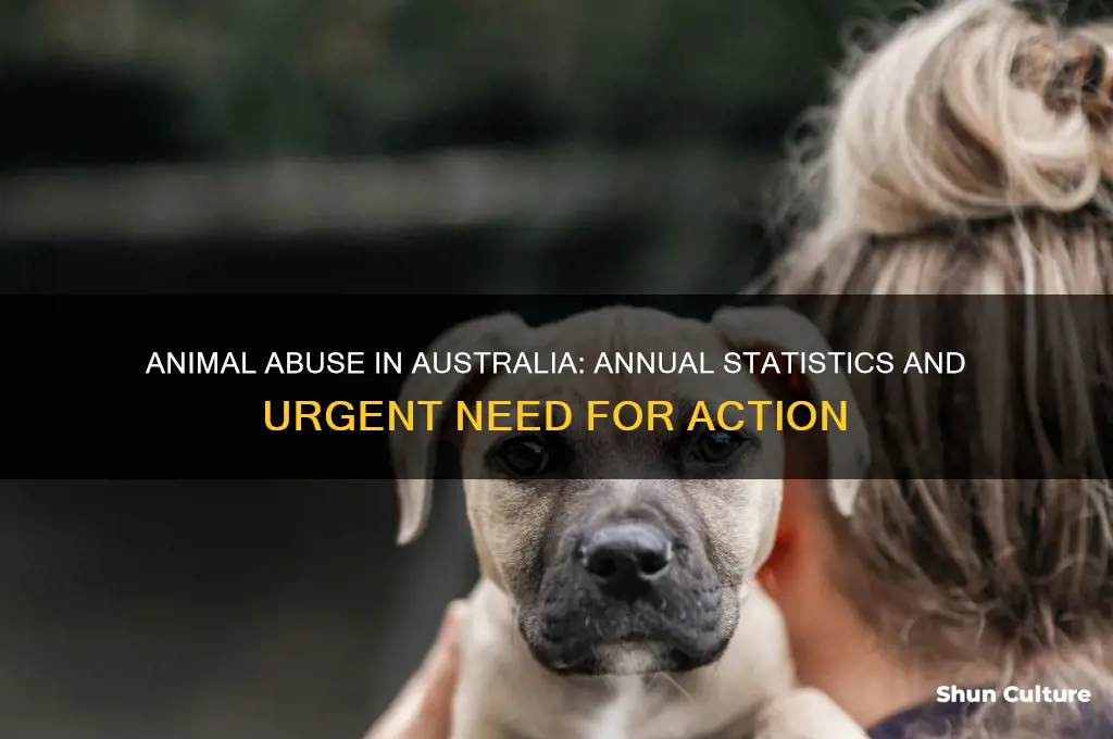 how many animals are abused each year in australia