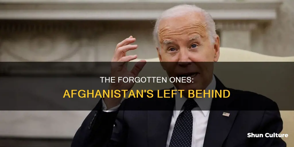 how many are left behind in afghanistan