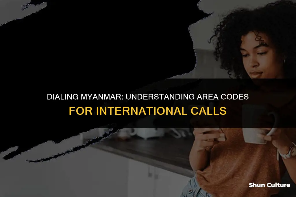 how many area code to make a call to burma