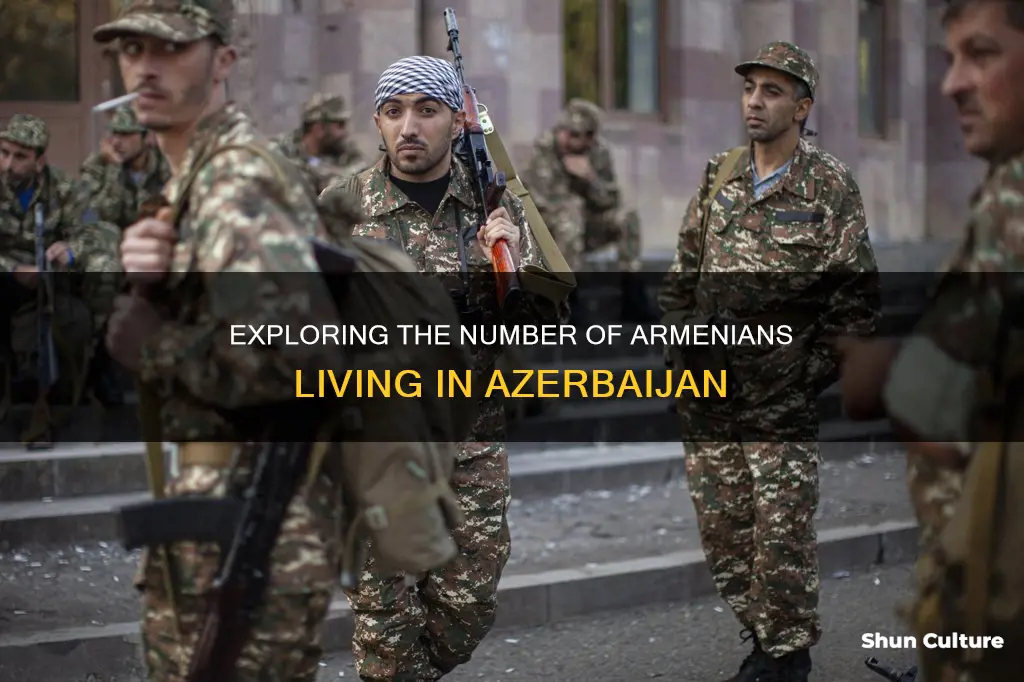 how many armenians in azerbaijan