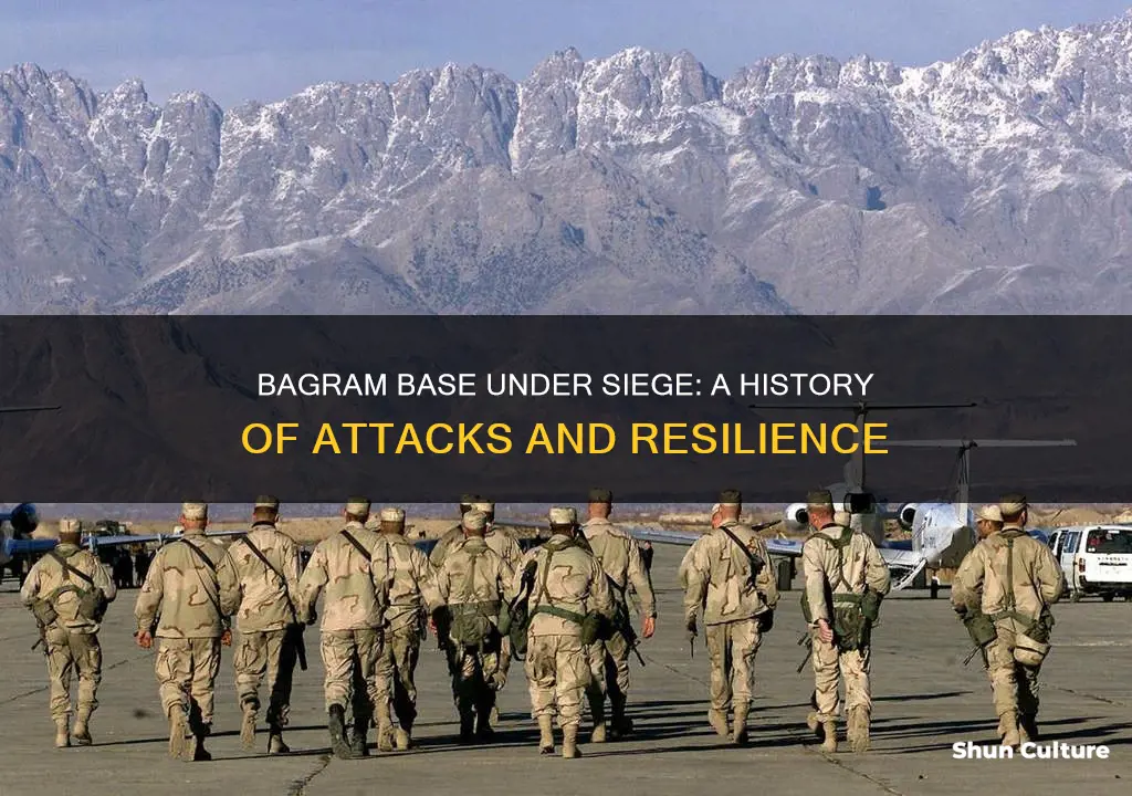 how many attacks on bagram afghanistan