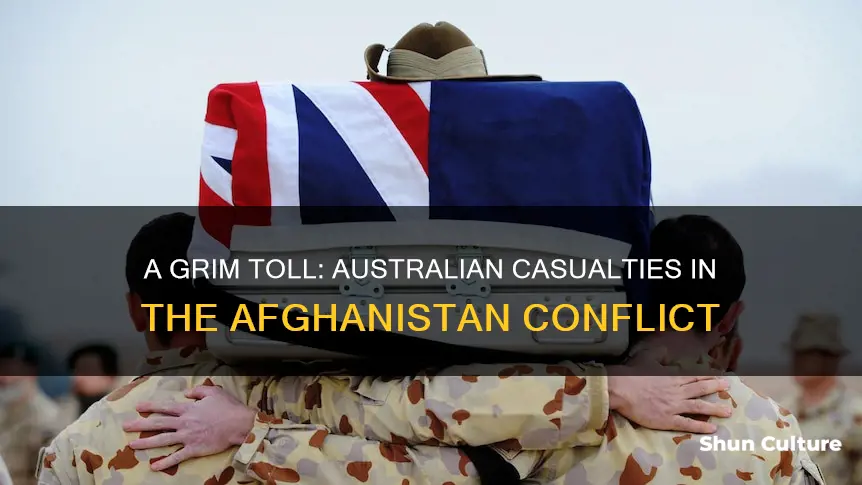 how many australian casualties in afghanistan