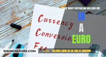 Converting Euros to Australian Dollars: How Much?