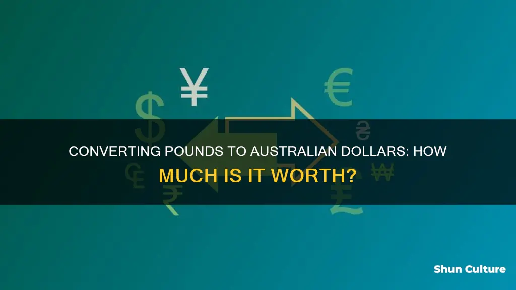 how many australian dollars is 10 pounds