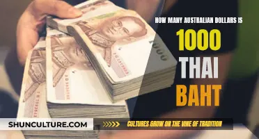 Converting Thai Baht to Australian Dollars: How Much is it Worth?