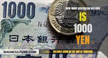 Converting Yen to Australian Dollars: How Much is it Worth?