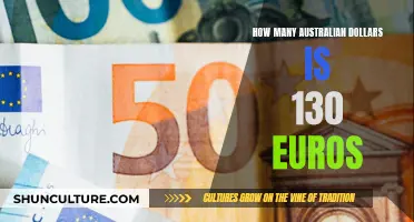 Converting Euros to Australian Dollars: How Much Is It?