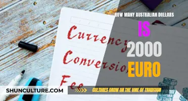 Converting 2000 Euros: How Much Australian Dollars Is It Worth?