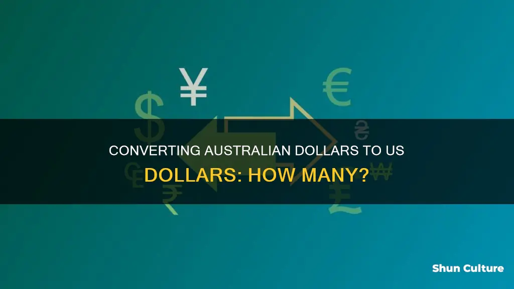 how many australian dollars to the usa