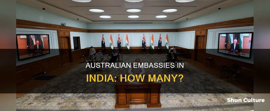 how many australian embassy in india