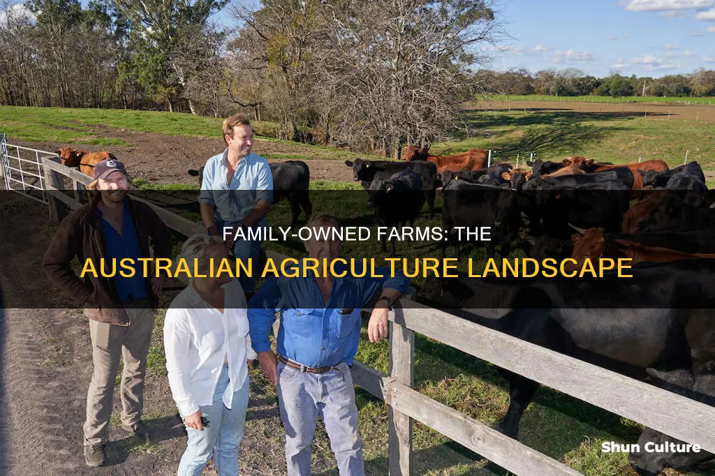 how many australian farms are family owned