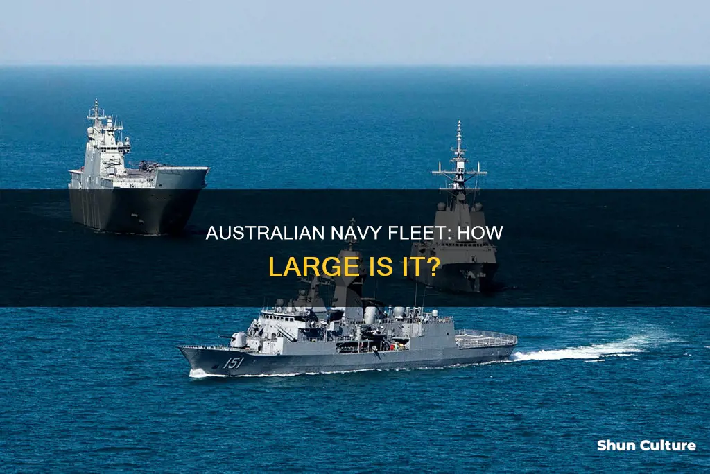 how many australian navy ships are there