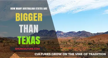 US vs Australia: States Larger Than Texas