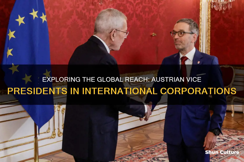 how many austrian vice presidents of global companies are there