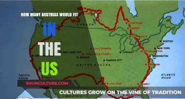 Austria's Size Compared: How Many Would Fit in the US?