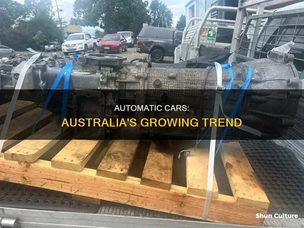 how many automatic cars in australia