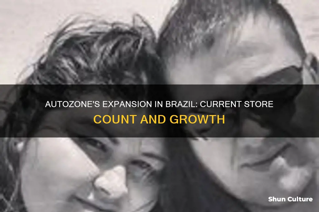 how many autozone stores in brazil