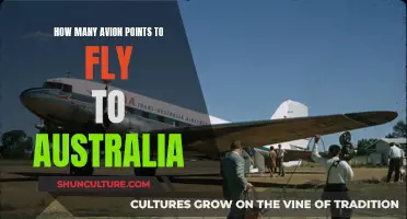 Avion Points: Fly to Australia, How Many Needed?