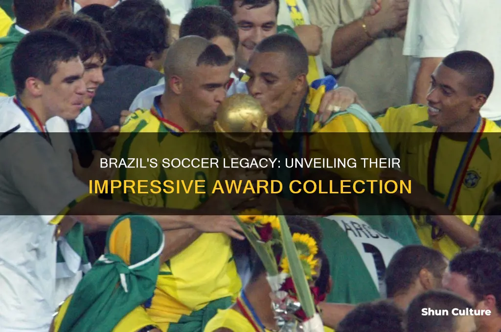 how many awards do the brazil soccer team posess