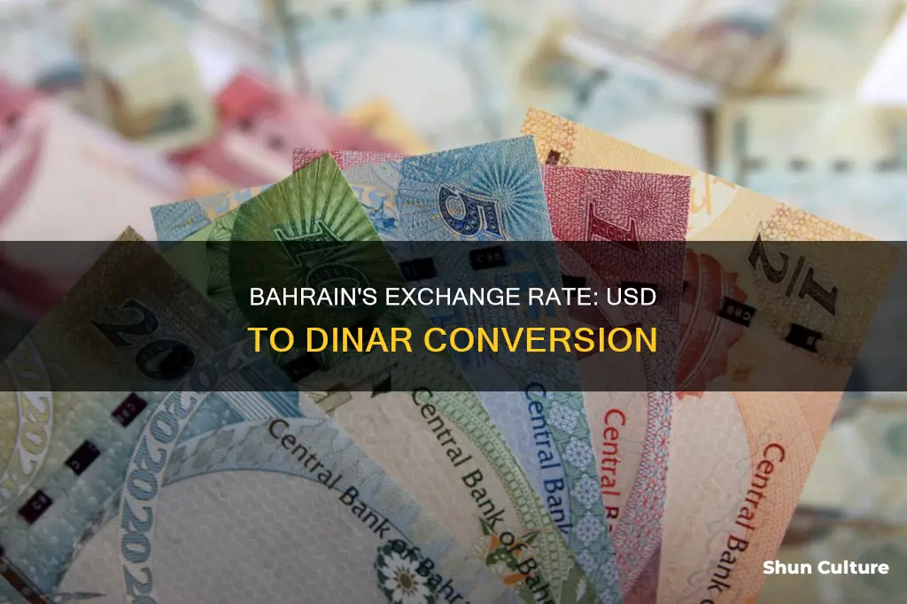 how many bahrain duram is a usd