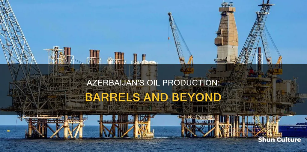 how many barrels of oil does azerbaijan produce