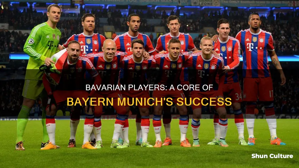 how many bavarian players play on bayern munich