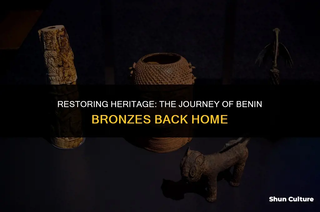 how many benin bronzes have been returned