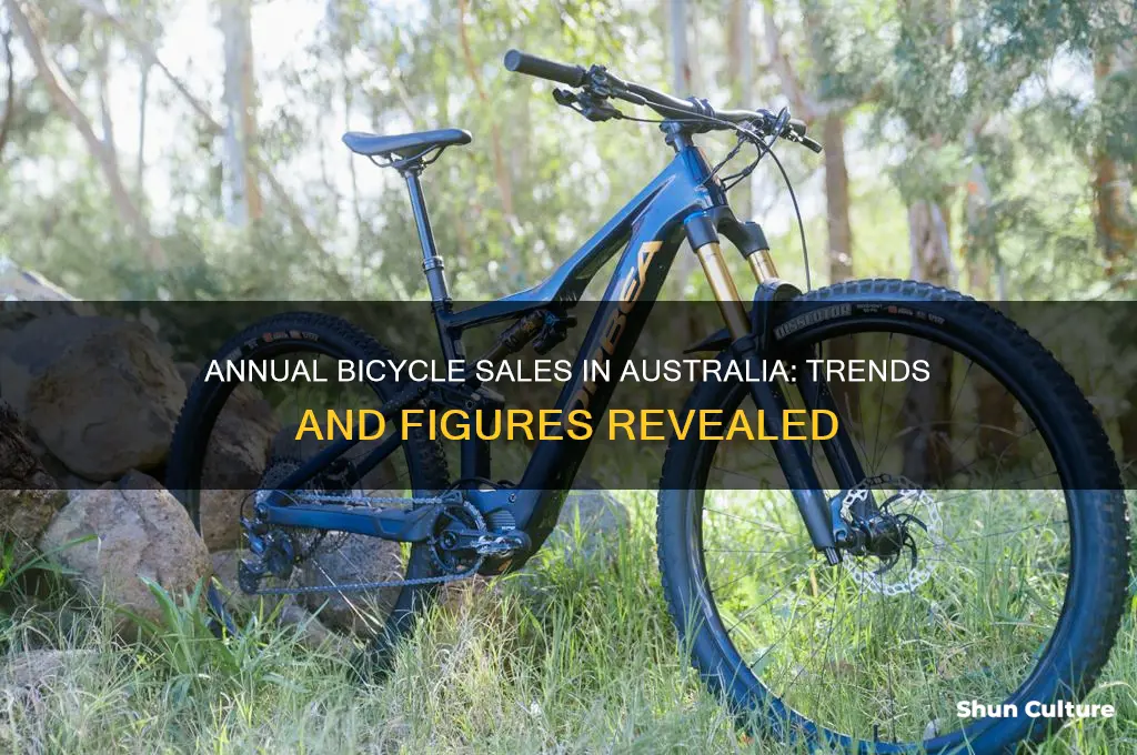 how many bicycles are sold in australia each year