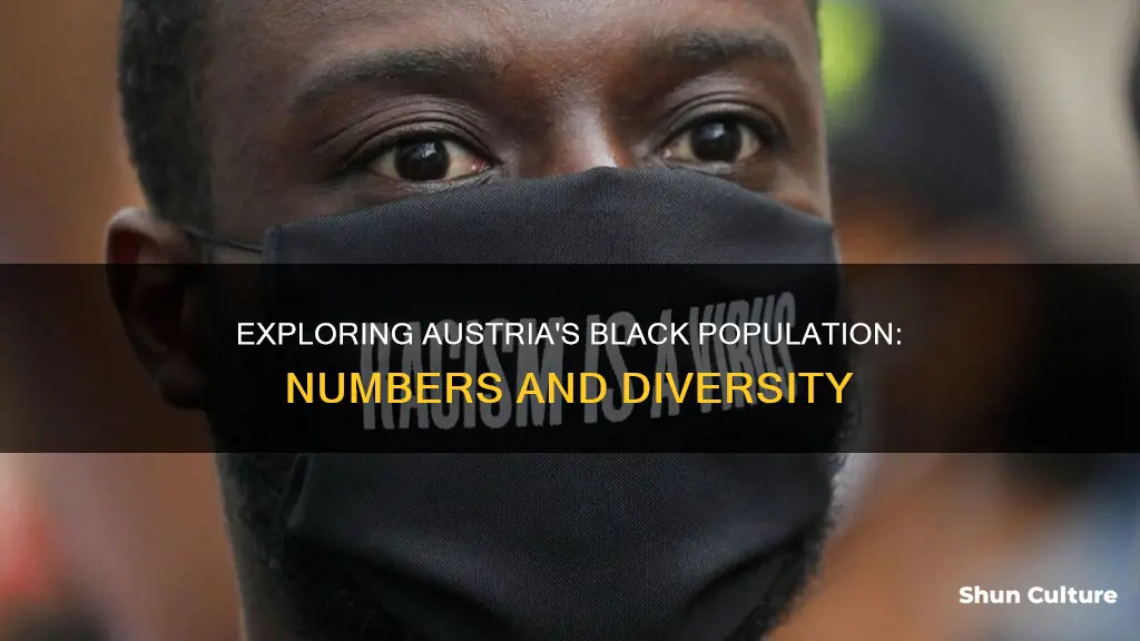 how many black people live in austria