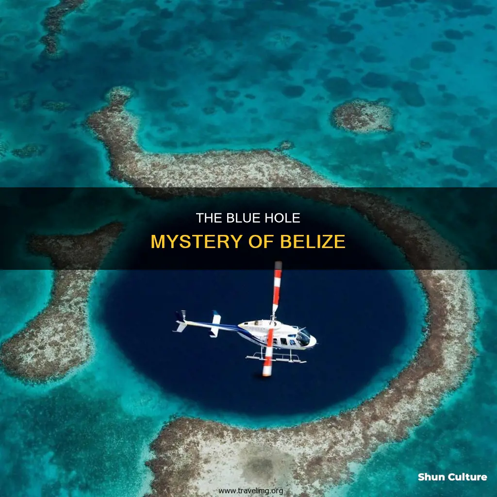 how many blue holes does belize have