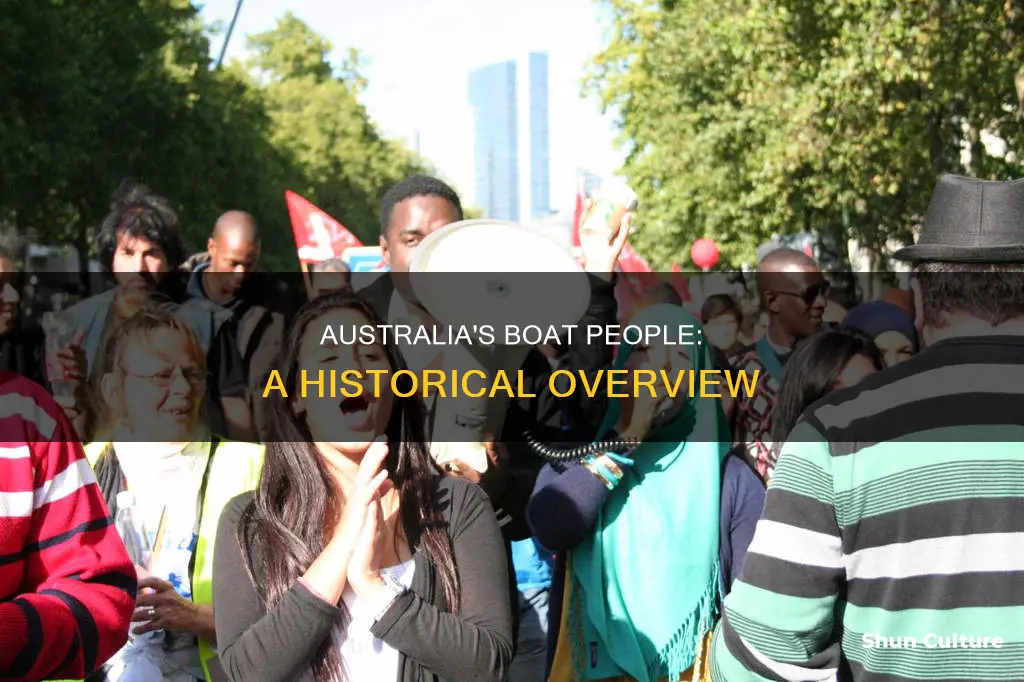 how many boat people came to australia