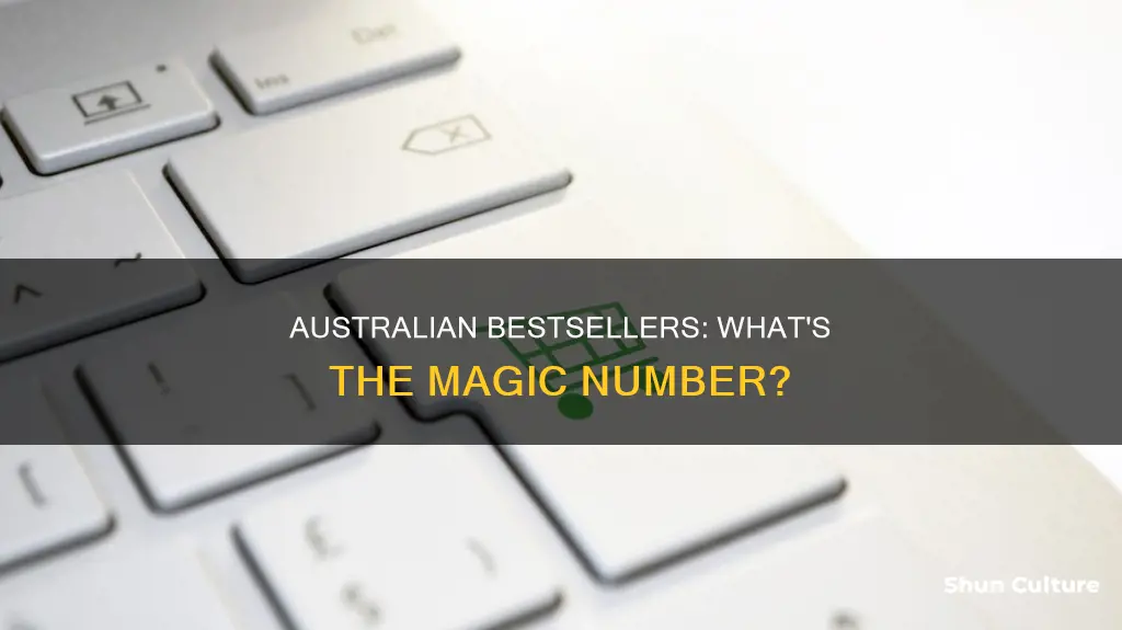 how many books make a bestseller in australia