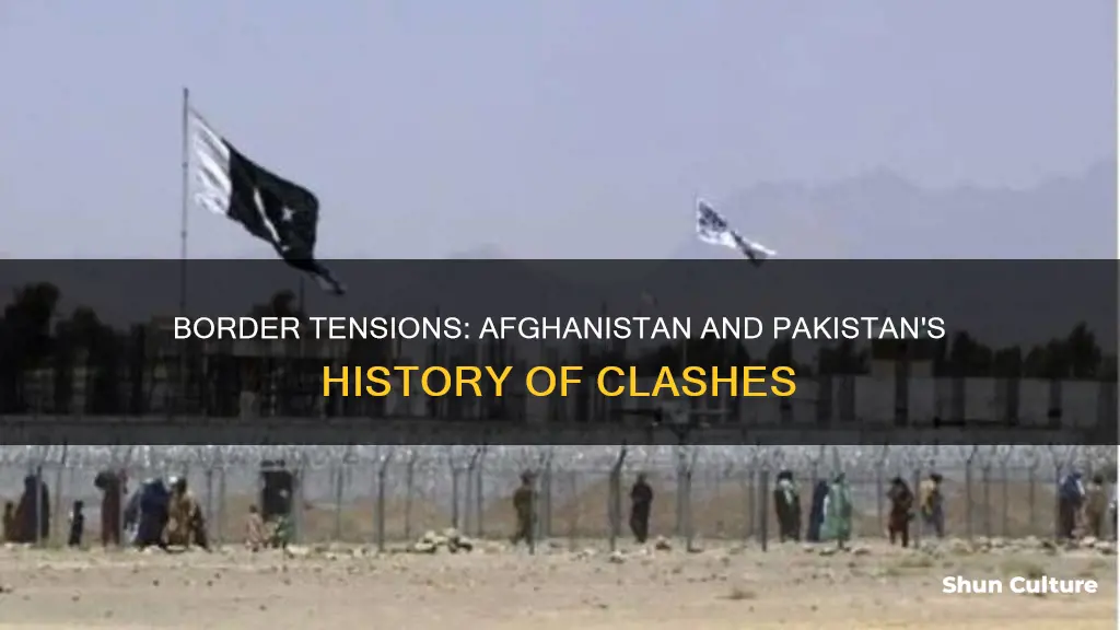 how many border clashes afghanistan pakistan