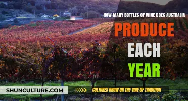 Australia's Annual Wine Production: Bottles, Vineyards, and Global Impact