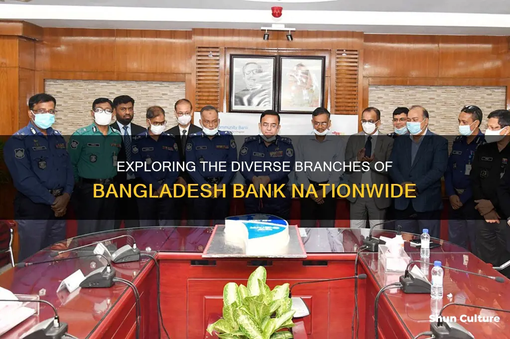 how many branch of bangladesh bank