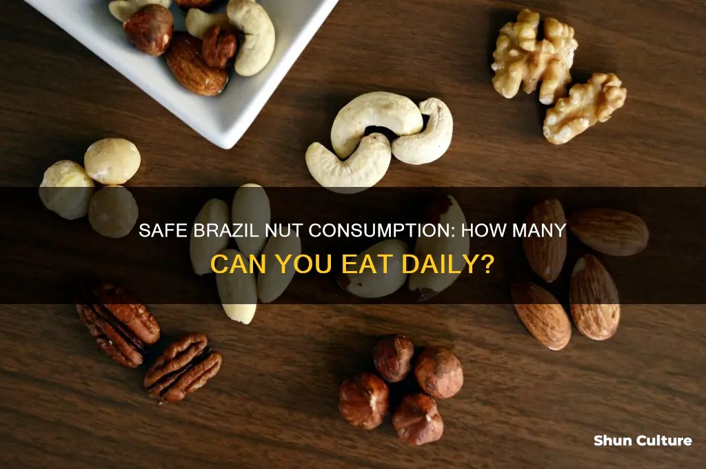 how many brazil nuts can you eat safely
