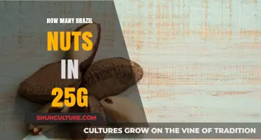 Brazil Nuts Serving Size: How Many Fit in 25g?