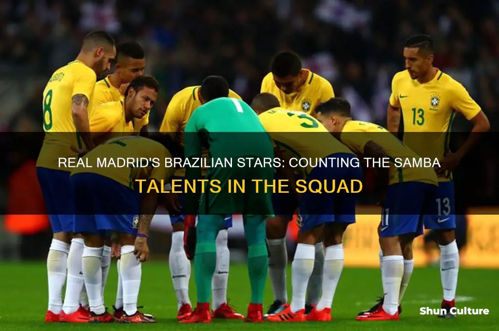 how many brazil players in real madrid