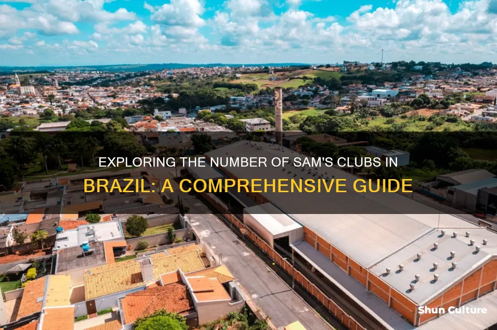 how many brazil sams clubs