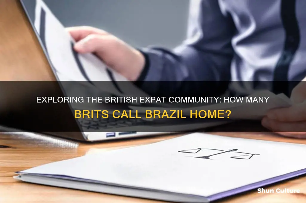 how many brits live in brazil