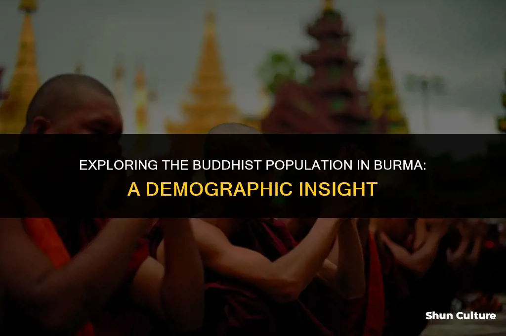 how many buddhists in burma
