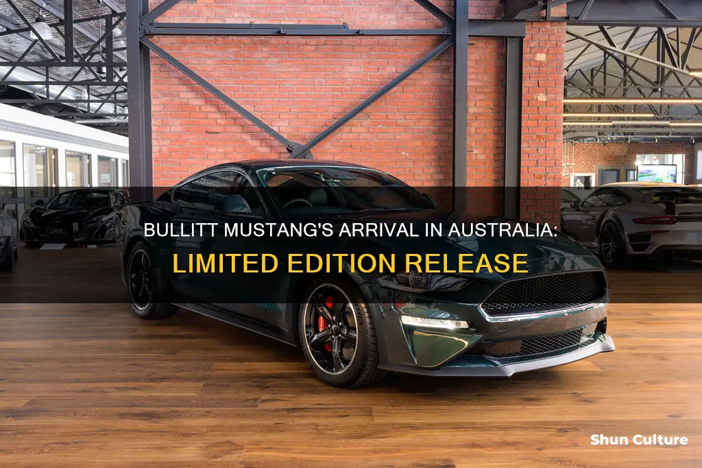 how many bullitt mustangs are coming to australia