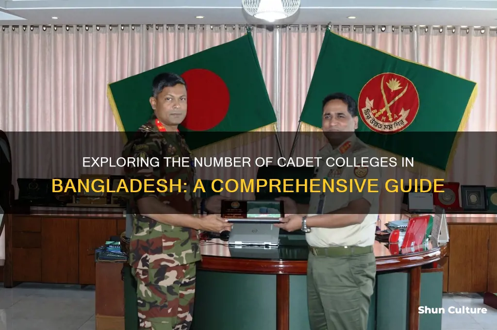 how many cadet college in bangladesh