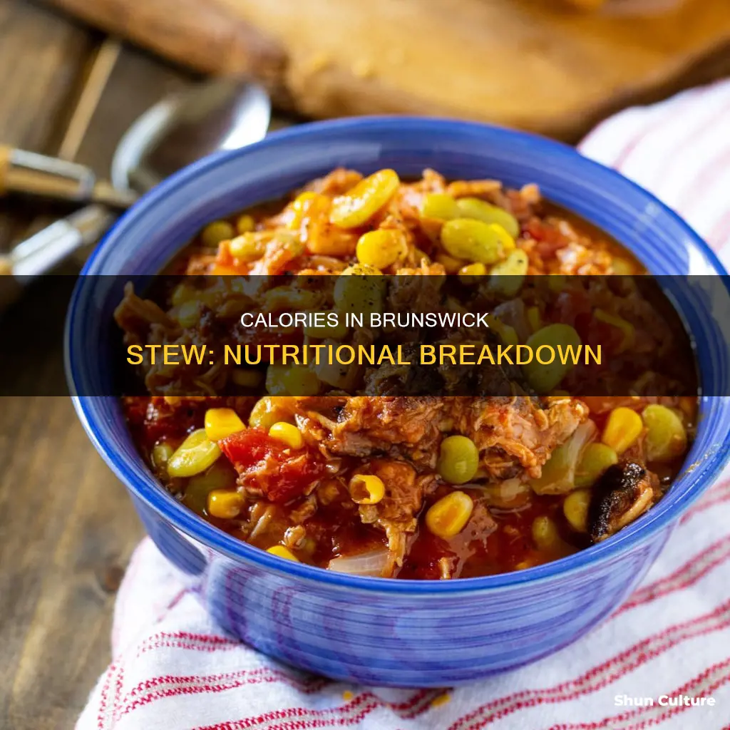 how many calories are in brunswick stew