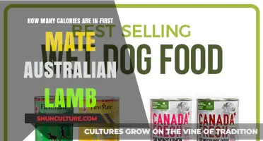 First Mate Australian Lamb Calorie Count: A Nutritional Breakdown