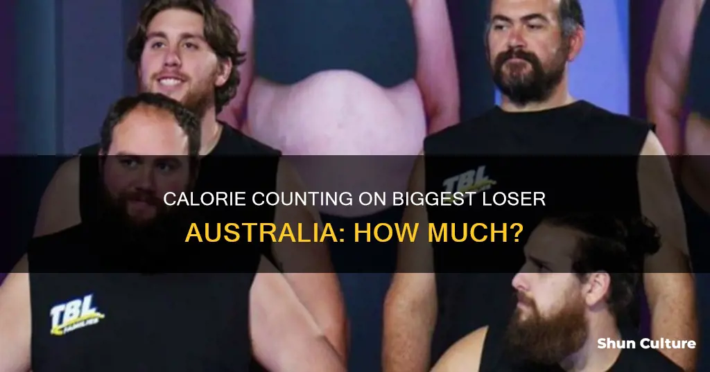 how many calories do they eat on biggest loser australia