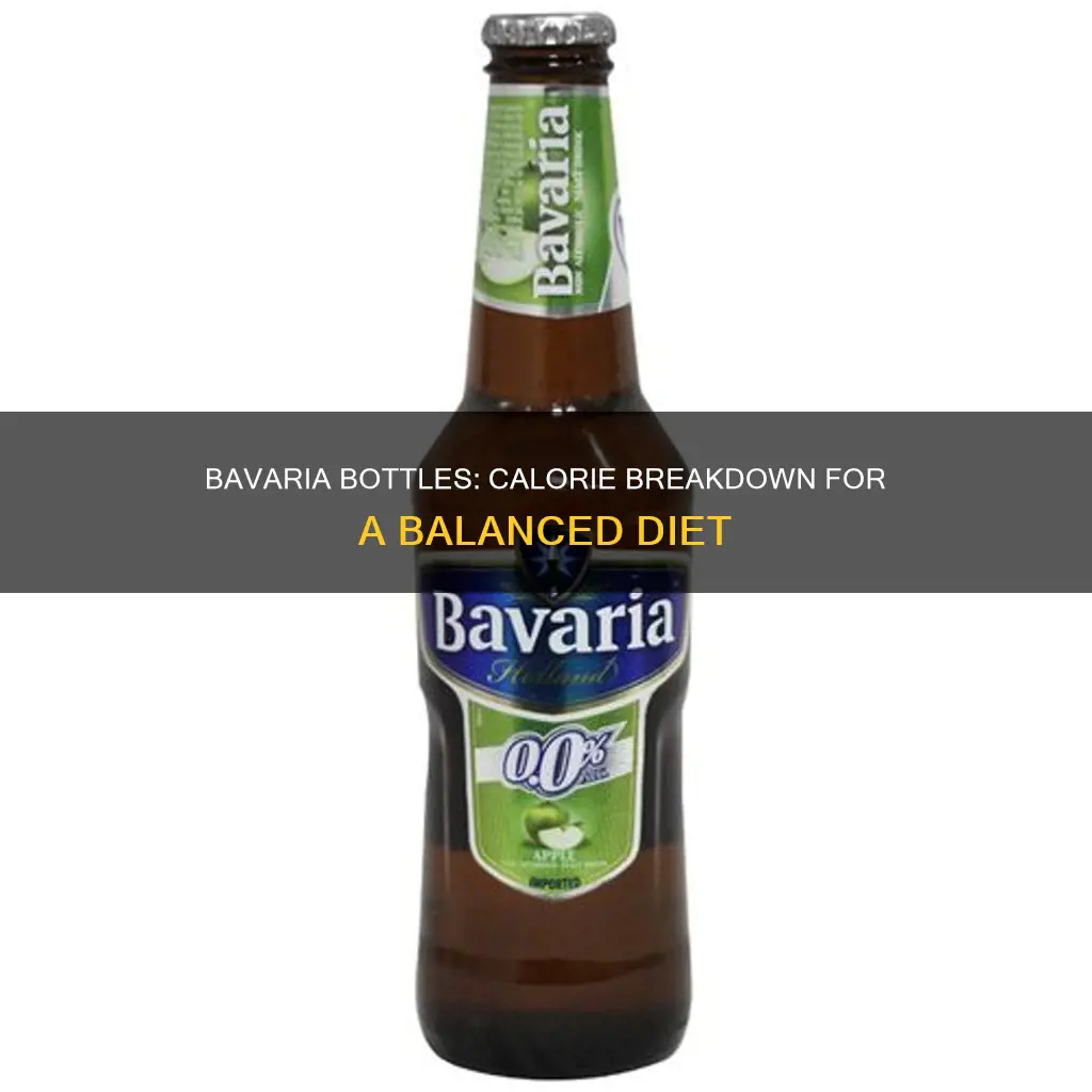 how many calories in a bottle of bavaria