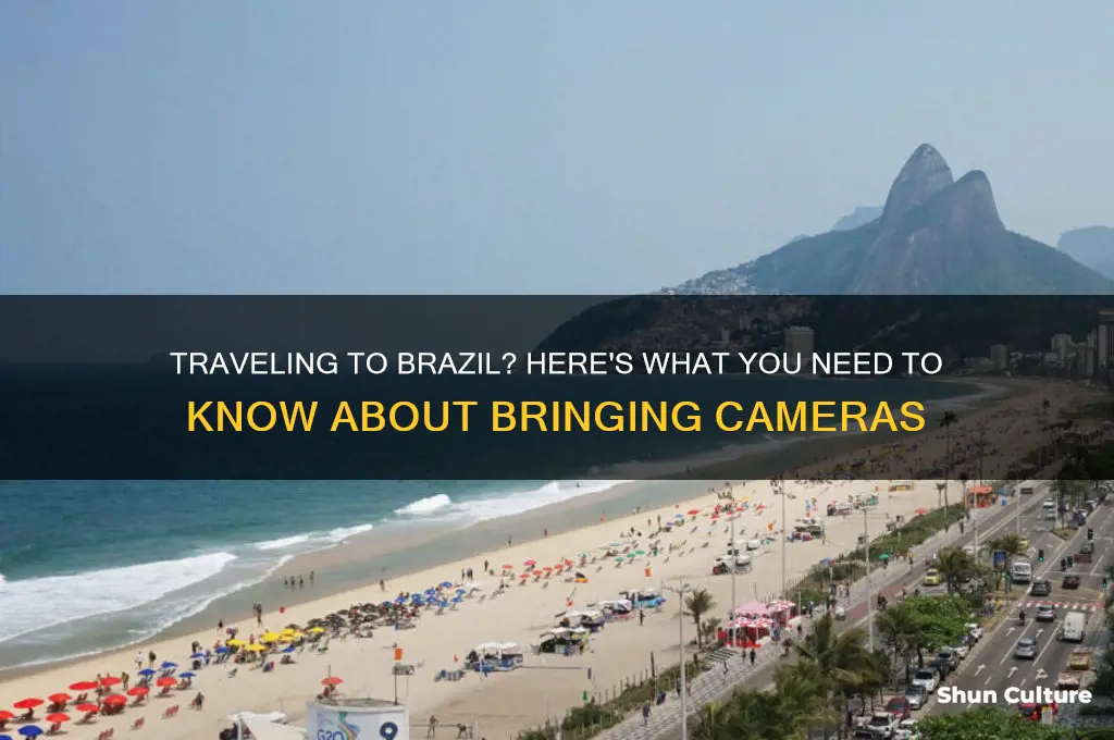 how many cameras can I bring into brazil