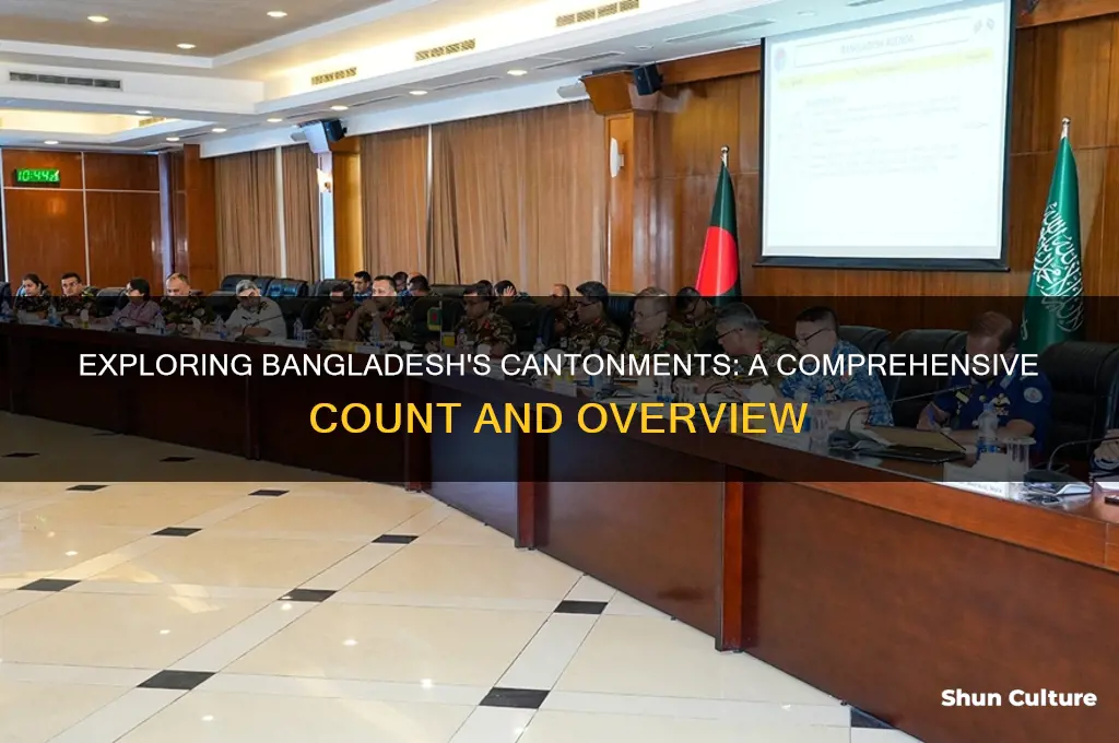 how many cantonment in bangladesh
